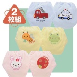 ☆可愛屋童衣舖☆〈M11068172〉日單超Q刺繡圖案4層學習褲(2枚組)-3款 80-95
