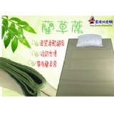 藺草蓆雙人，夏季透清涼省電又環保，有淡淡藺草香