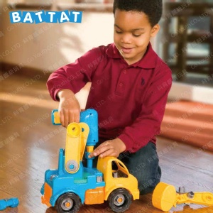 美國【B.Toys】工程吊車_Battat系列