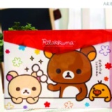 柚子家♥拉拉熊 / 輕鬆熊  PVC黏扣文件夾/資料收納袋/票據夾 N300
